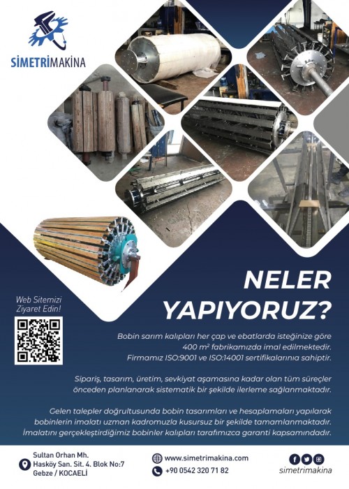 BOBİN SARIM KALIPLARIMIZ